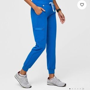 Figs Royal Blue Zamora joggers Size Medium Petite